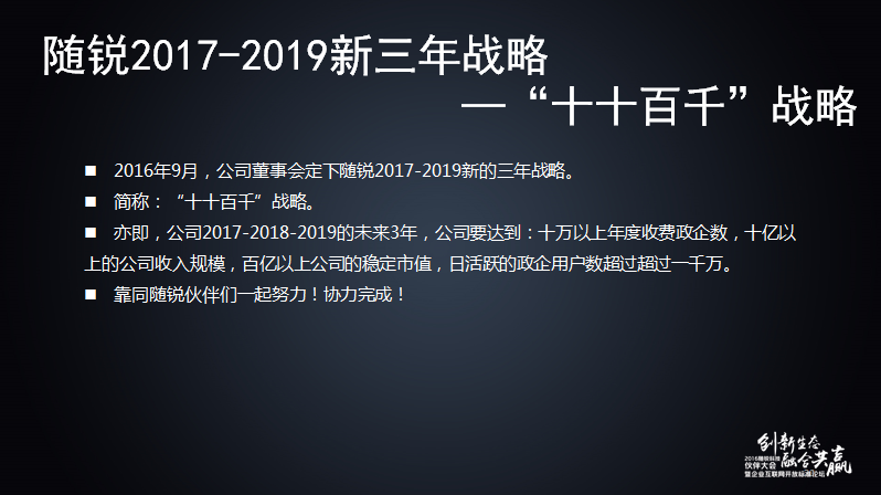 舒騁:隨銳生態鏈企業的發展